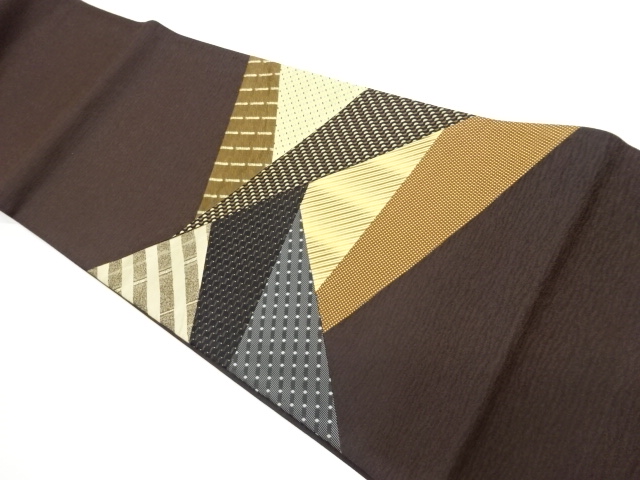 JAPANESE FUKURO OBI / WOVEN ABSTRACT